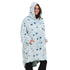 Snuggs Blanket Hoodie Pastel Blue Stars